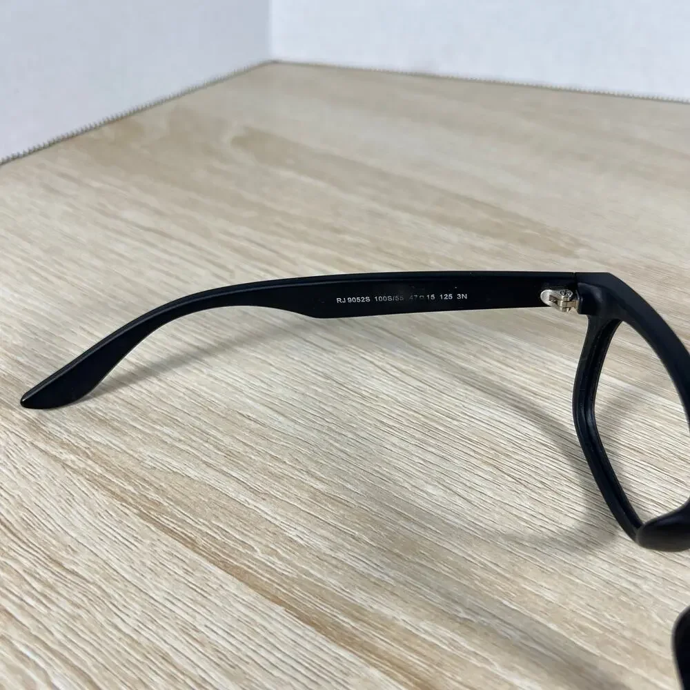 Ray-Ban RJ9052S 100S/55 Youth Sunglasses Black FRAMES ONLY 47-15-125